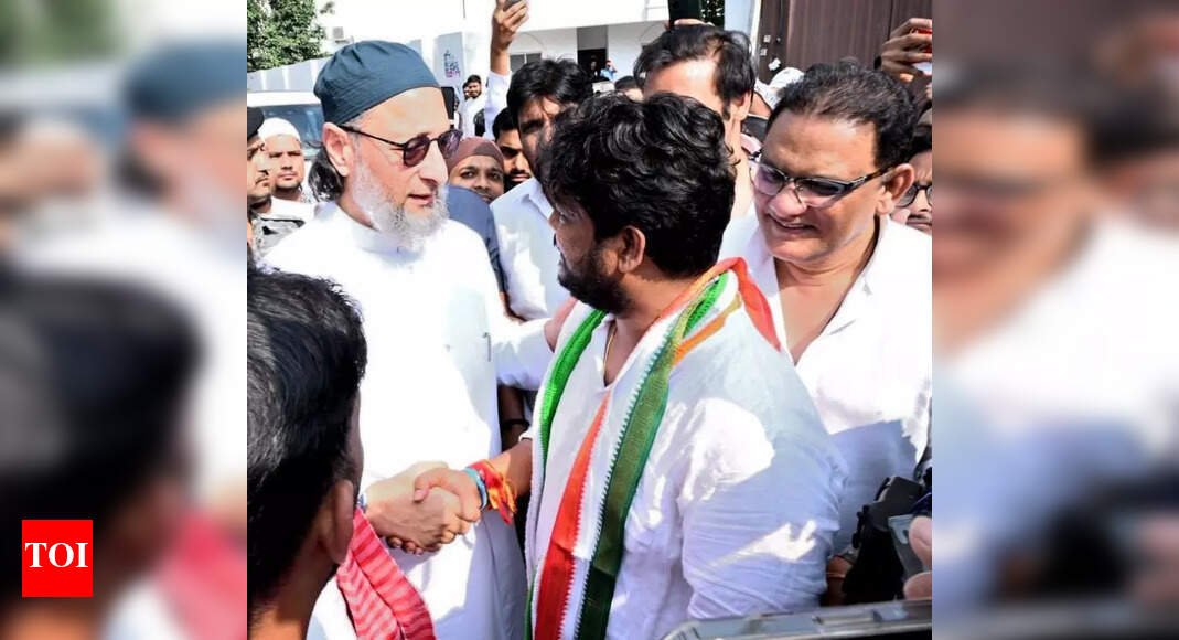 AIMIM stays out of Jubilee Hills bypoll, gives tacit boost to Congress | Hyderabad News